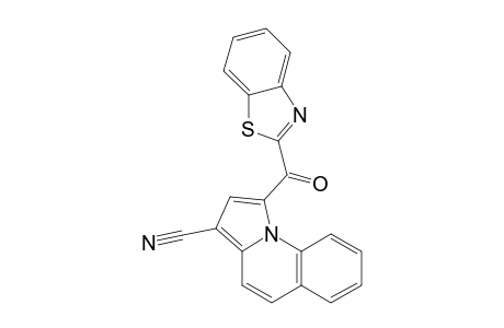 1-(benzothiazol-2-yl)carbonylpyrrolo[1,2-a]quinoline-3-carbonitrile