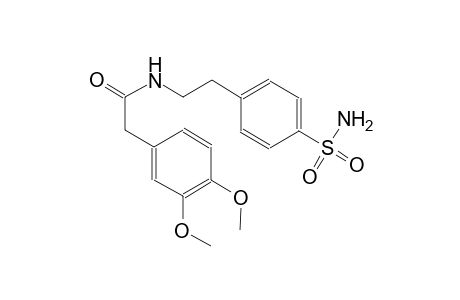 N-{2-[4-(aminosulfonyl)phenyl]ethyl}-2-(3,4-dimethoxyphenyl)acetamide