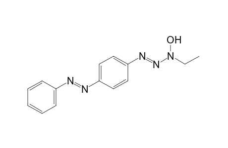 3-ethyl-3-hydroxy-1-[p-(phenylazo)phenyl]triazene