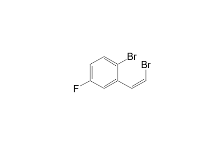 (Z)-1-Bromo-2-(2-bromovinyl)-4-fluorobenzene