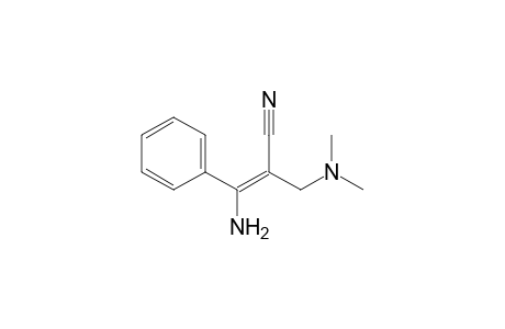 3-Amino-2-[(dimethylamino)methyl]3-phenylpropene-nitrile