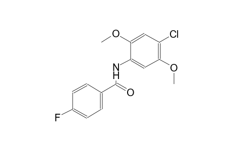N-(4-chloro-2,5-dimethoxyphenyl)-4-fluorobenzamide