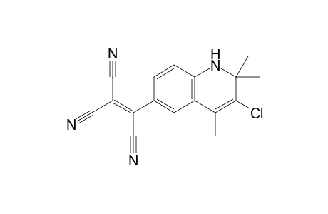 3-Chloro-6-tricyanovinyl-1,2-dihydro-2,2,4-trimethylquinoline