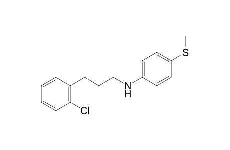 N-(3-(2-Chlorophenyl)propyl)-4-(methylthio)aniline