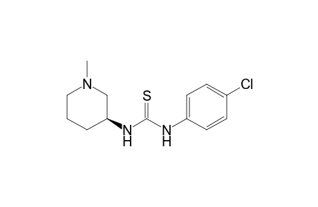 (S)-1-(4-Chlorophenyl)-3-(1-methylpiperidine-3-yl)thiourea