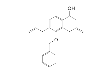 1-[2',4'-Diallyl-3'-(benzyloxy)phenyl]-1-ethanol