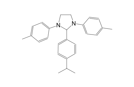 imidazolidine, 2-[4-(1-methylethyl)phenyl]-1,3-bis(4-methylphenyl)-