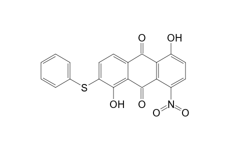 1,5-Dihydroxy-2-(phenylthio)-8-nitroanthraquinone