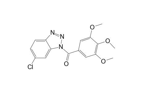 (6-chloranylbenzotriazol-1-yl)-(3,4,5-trimethoxyphenyl)methanone