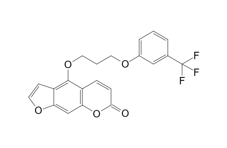 4-[3-(3-Trifluormethylphenoxy)propoxy]-7H-furo[3,2-g][1]benzopyran-7-one