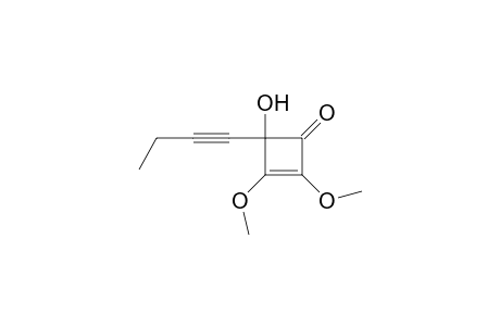 2,3-Dimethoxy-4-hydroxy-4-butynyl-2-cyclobuten-1-one