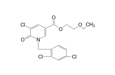 5-CHLORO-1-(2,4-DICHLOROBENZYL)-1,6-DIHYDRO-6-OXONICOTINIC ACID, 2-ETHOXYETHYL ESTER