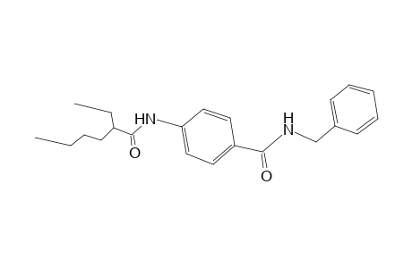Hexanamide, 2-ethyl-N-(4-benzylaminocarbonyl)phenyl-