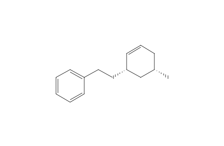 (2-((1S,5S)-5-methylcyclohex-2-en-1-yl)ethyl)benzene