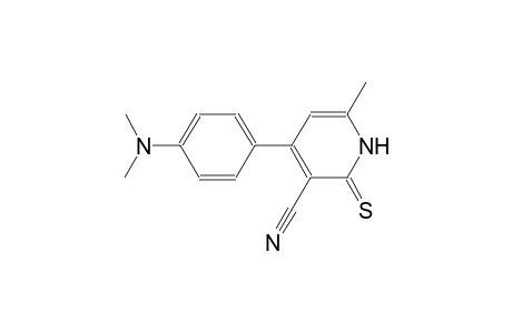 4-[4-(dimethylamino)phenyl]-6-methyl-2-thioxo-1,2-dihydro-3-pyridinecarbonitrile