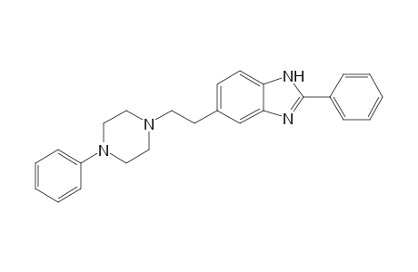 4-[2'-(2"-Phenyl-5"-benzimidazolyl)ethyl]-1-phenylpiperazine