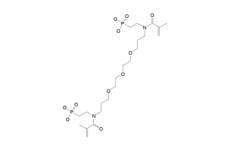 N,N'-BIS-(2-PHOSPHONOETHYL)-N,N'-BIS-(METHACRYLOYL)-4,7,10-TRIOXATRIDECANE-1,13-DIAMINE
