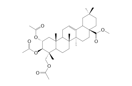 2-ALPHA,3-BETA,23-TRIACETOXY-OLEAN-12-EN-28-OIC-ACID-METHYLESTER