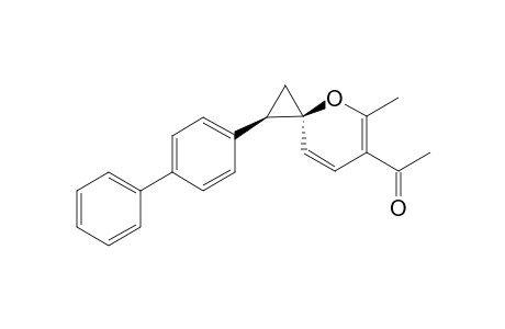 1-((1R,3S)-1-([1,1'-biphenyl]-4-yl)-5-methyl-4-oxaspiro[2.5]octa-5,7-dien-6-yl)ethanone