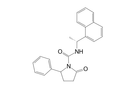 N-[(R)-1-(1-Naphthyl)ethyl]-5-phenyl-2-pyrrolidone-1-carboxamide (isomer A)