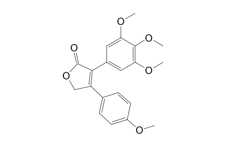 3-(4-Methoxyphenyl)-4-(3,4,5-trimethoxyphenyl)-2H-furan-5-one