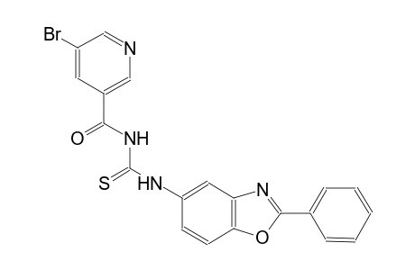 thiourea, N-[(5-bromo-3-pyridinyl)carbonyl]-N'-(2-phenyl-5-benzoxazolyl)-