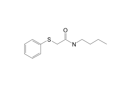 Acetamide, 2-phenylthio-N-butyl-