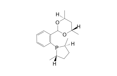 [2-((2S,5S)-DIMETHYL-PHOSPHOLAN-1-YL)-PHENYL]-(4S,6S)-DIMETHYL-[1,3]-DIOXANE