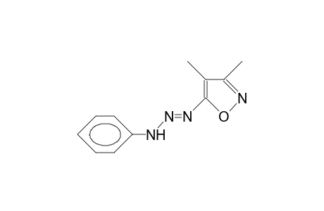 3-Phenyl-1-(3,4-dimethyl-5-isoxazolyl)-triazene