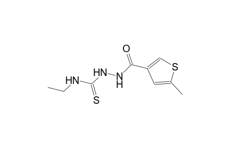 N-ethyl-2-[(5-methyl-3-thienyl)carbonyl]hydrazinecarbothioamide