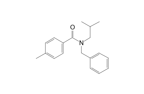 Benzamide, 4-methyl-N-benzyl-N-isobutyl-