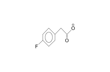 (4-Fluoro-phenyl)-acetate anion