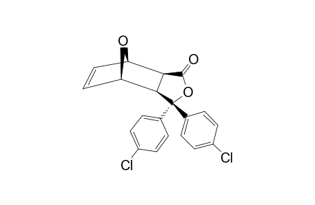 5,5-Di-(para-chlorophenyl)-4,10-dioxa-exo-tricyclo-[5.2.0(2,6)]-dec-8-en-3-one