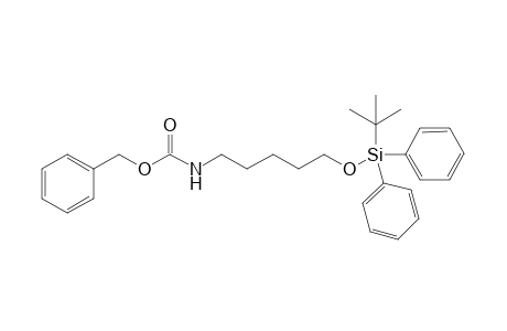 Benzyl 5-(tert-butyldiphenylsilyloxy)pentylcarbamate