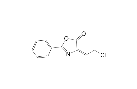 4-(2'-Chloroethylidene)-2-phenyl-5(4H)-oxazolone