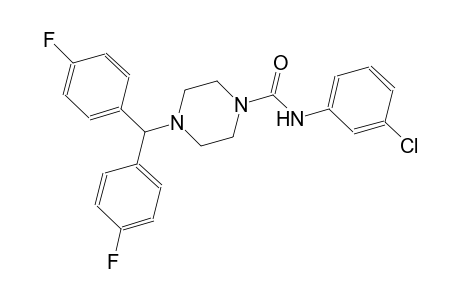 1-piperazinecarboxamide, 4-[bis(4-fluorophenyl)methyl]-N-(3-chlorophenyl)-