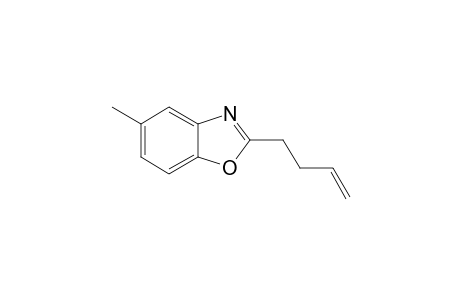 2-(but-3-enyl)-5-methylbenzo[d]oxazole