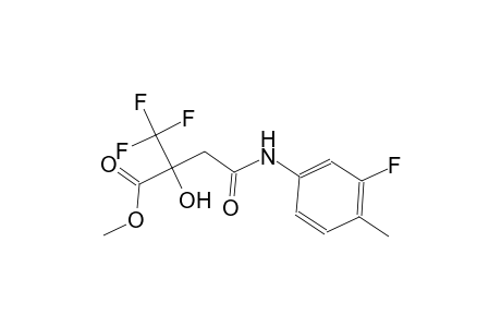 methyl 4-(3-fluoro-4-methylanilino)-2-hydroxy-4-oxo-2-(trifluoromethyl)butanoate