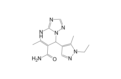 7-(1-ethyl-5-methyl-1H-pyrazol-4-yl)-5-methyl-4,7-dihydro[1,2,4]triazolo[1,5-a]pyrimidine-6-carboxamide