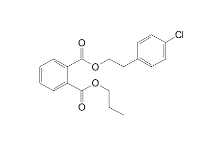 Phthalic acid, 2-(4-chlorophenyl)ethyl propyl ester