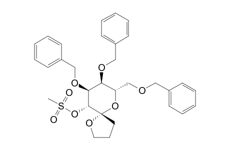 (5S,7S,8S,9S,10R)-8,9-Bisbenzyloxy-7-[(benzyloxy)methyl]-1,6-dioxaspiro[4.5]dec-10-yl methanesulfonate