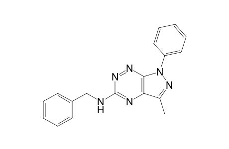 3-Methyl-1-phenyl-5-benzylamino-1H-pyrazolo[4,3-e][1,2,4]triazine