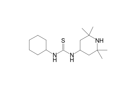 N-cyclohexyl-N'-(2,2,6,6-tetramethyl-4-piperidinyl)thiourea