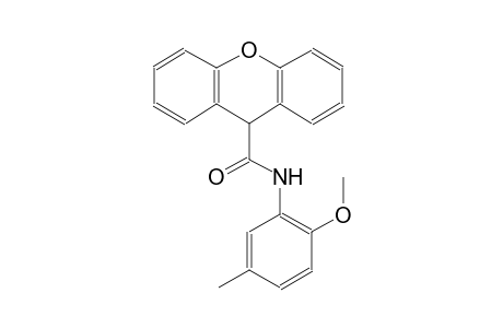 N-(2-methoxy-5-methylphenyl)-9H-xanthene-9-carboxamide