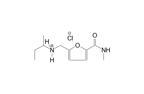 2-furanmethanaminium, 5-[(methylamino)carbonyl]-N-(1-methylpropyl)-, chloride
