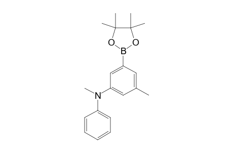 N-METHYL-N-PHENYL-3-METHYL-5-(4,4,5,5-TETRAMETHYL-1,3,2-DIOXABOROLYL)-ANILINE