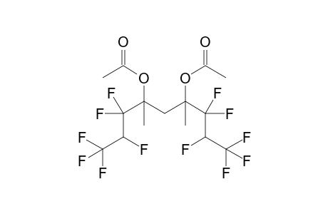 1,1,1,2,3,3,7,7,8,9,9,9-Dodecafluoro-4,6-dimethylnonan-4,6-diyl diacetate