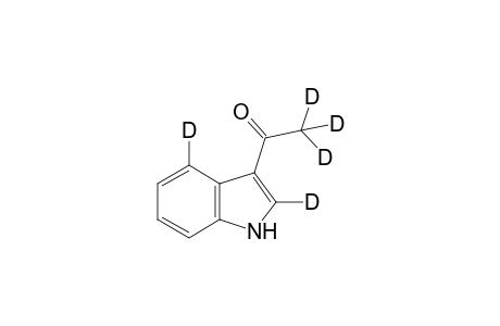 3-(Acetyl-2,2,2-d3)-indole-2,4-d2