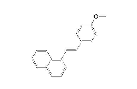 1-[(E)-2-(4-methoxyphenyl)vinyl]naphthalene