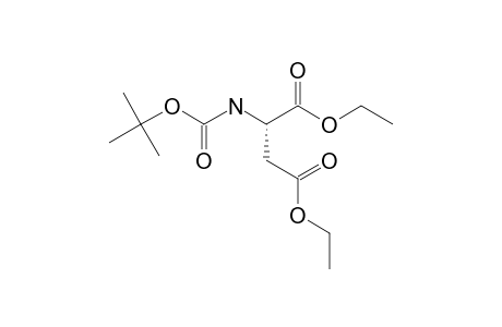 (S)-N-TERT.-BUTOXYCARBONYL-L-ASPARTIC-ACID-DIETHYLESTER
